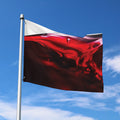 Red Wine Print Polyester Flag