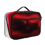 Red Wine Print Portable Lunch Bag