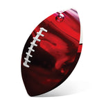 Red Wine Print Rugby Ball