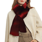 Red Wine Print Scarf
