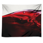 Red Wine Print Tapestry