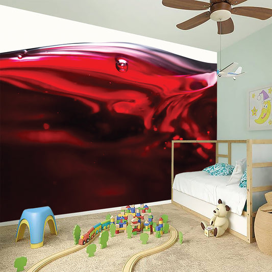 Red Wine Print Wall Sticker