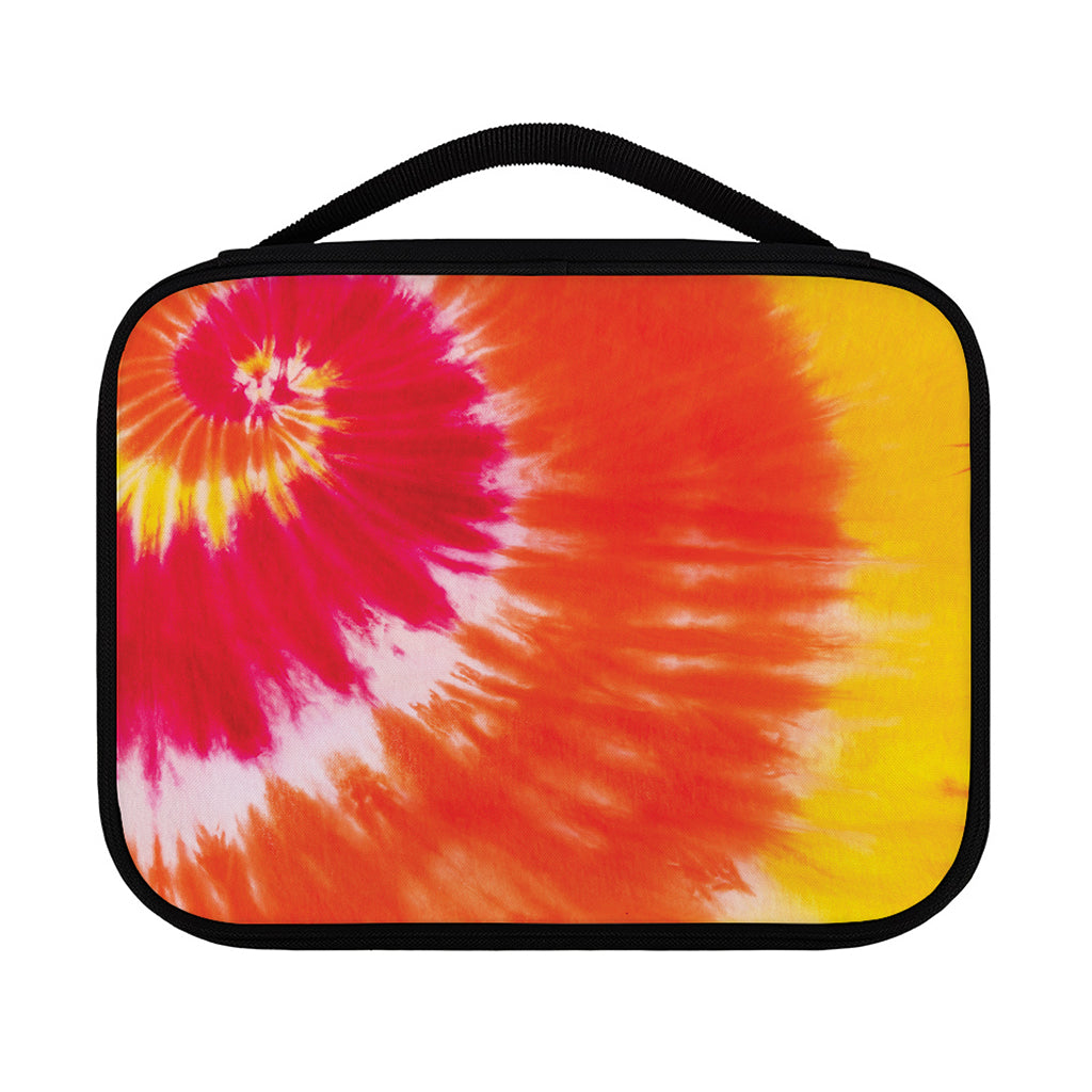 Red Yellow And Orange Tie Dye Print Classic Bible Case