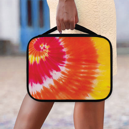 Red Yellow And Orange Tie Dye Print Classic Bible Case