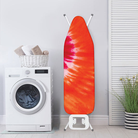 Red Yellow And Orange Tie Dye Print Ironing Board Cover