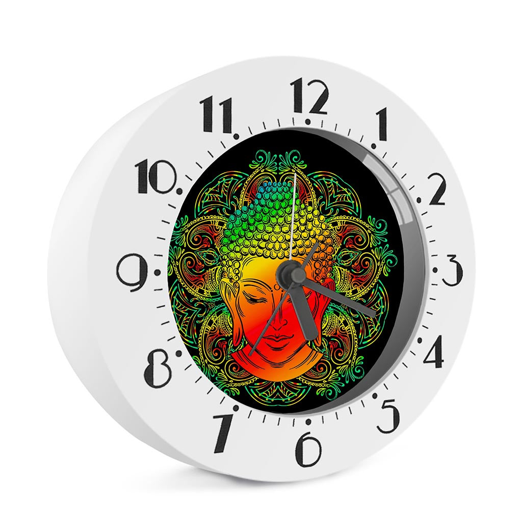 Reggae Buddha Print Alarm Clock