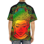 Reggae Buddha Print Aloha Shirt