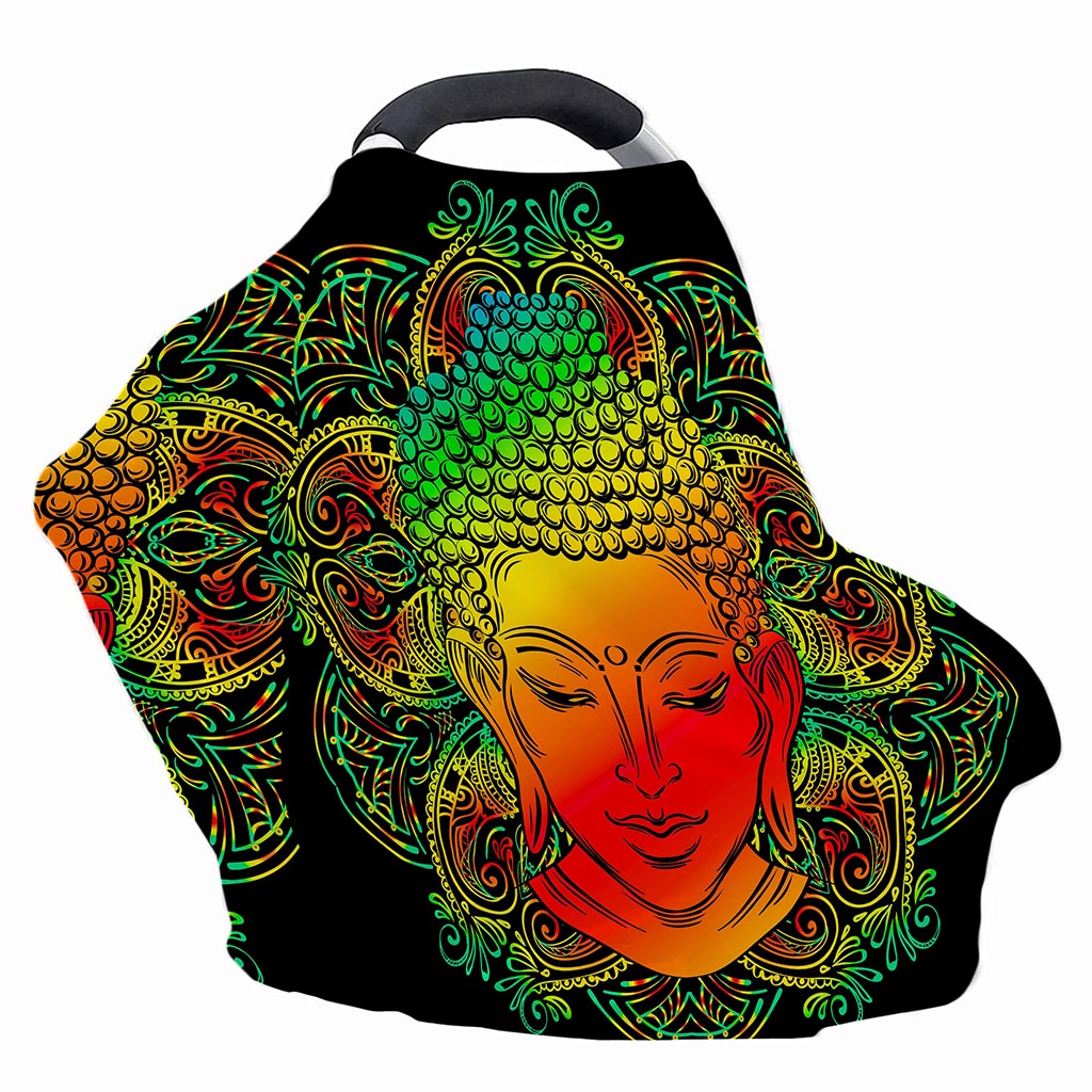 Reggae Buddha Print Baby Seat Cover
