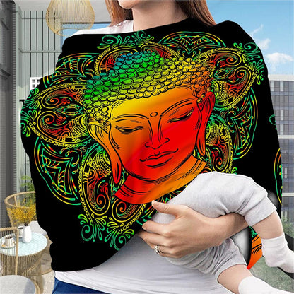 Reggae Buddha Print Baby Seat Cover