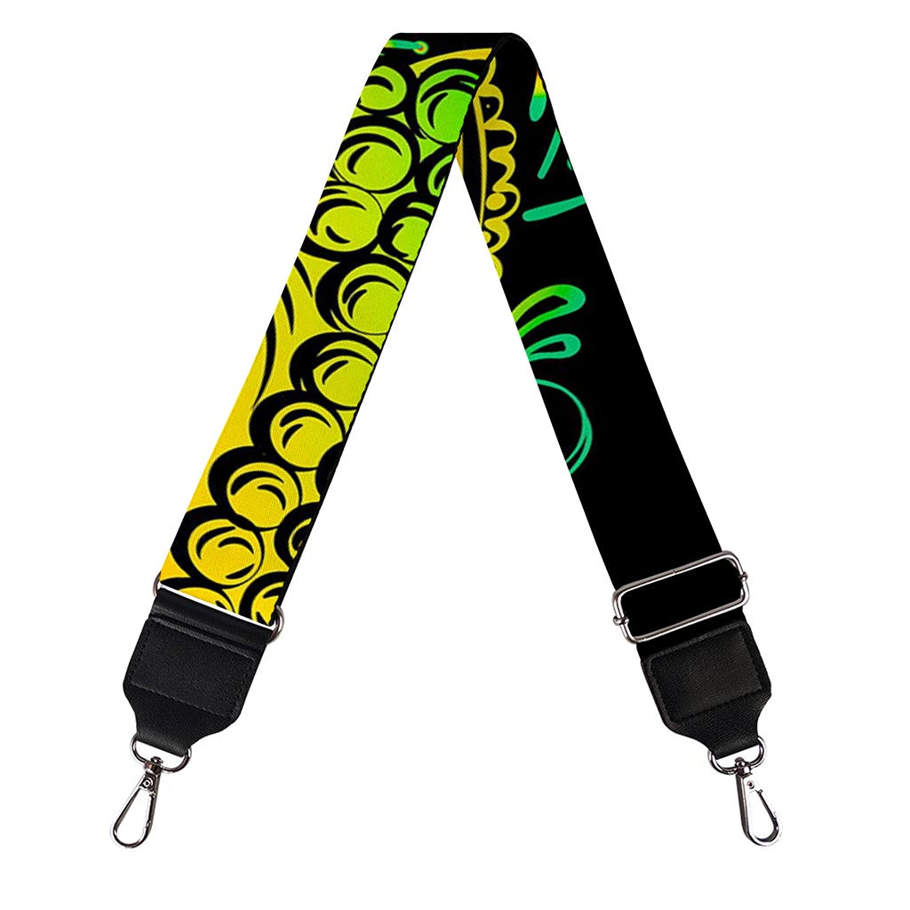 Reggae Buddha Print Bag Strap
