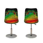 Reggae Buddha Print Bar Stool Covers
