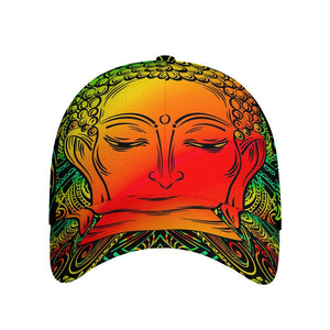 Reggae Buddha Print Baseball Cap