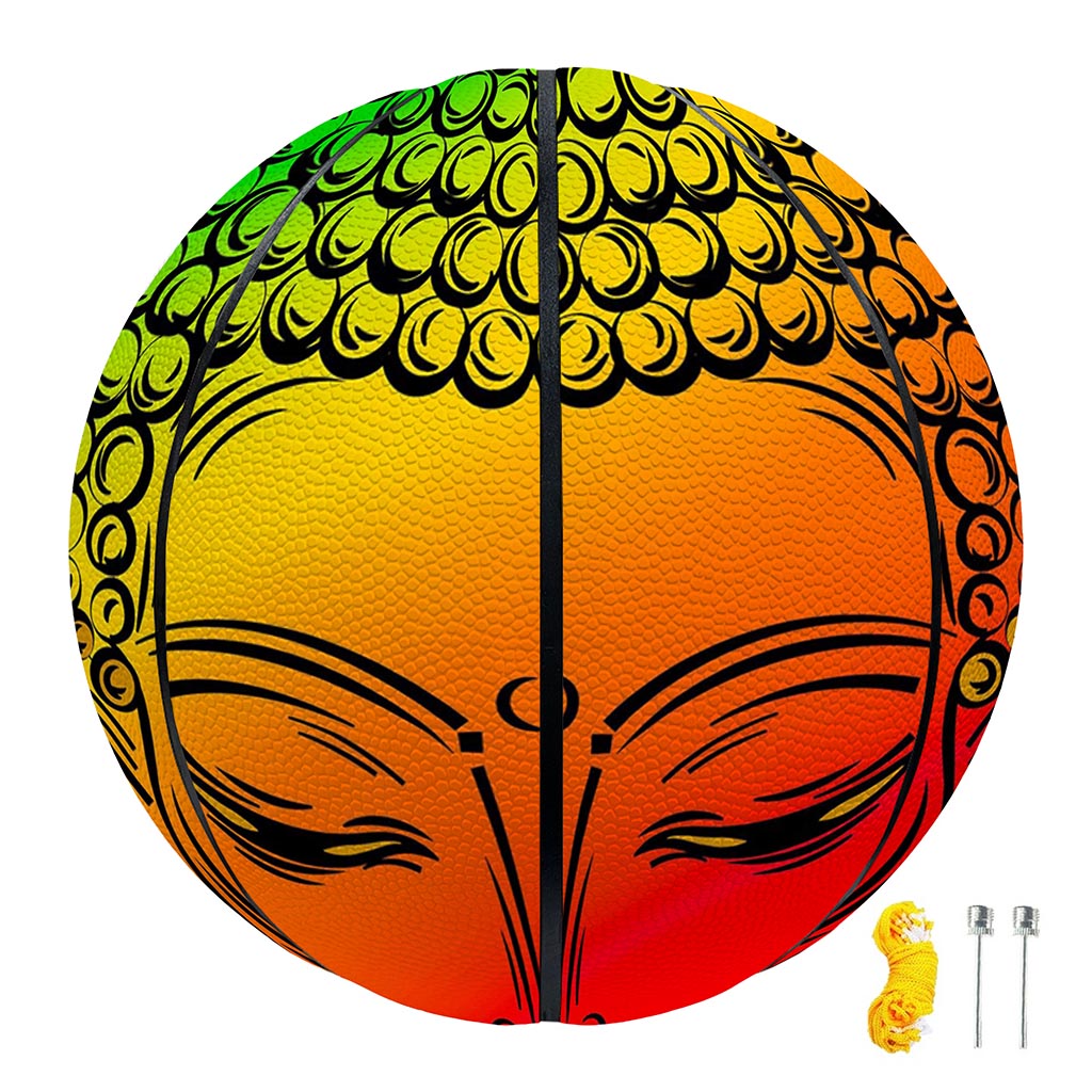 Reggae Buddha Print Basketball