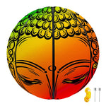 Reggae Buddha Print Basketball