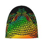 Reggae Buddha Print Beanie