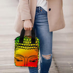 Reggae Buddha Print Bible Tote Bag