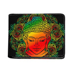 Reggae Buddha Print Bifold Wallet