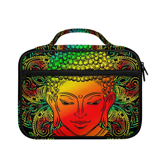 Reggae Buddha Print Briefcase Bible Bag
