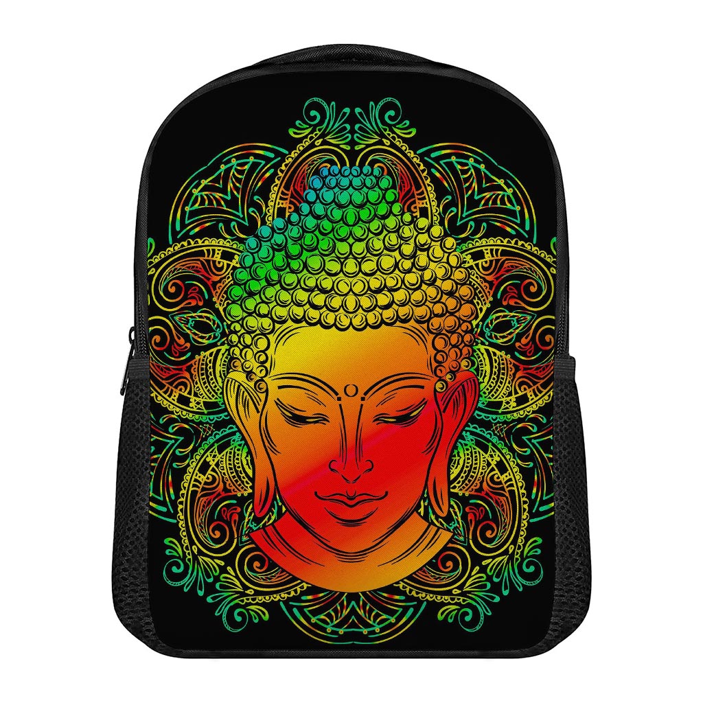 Reggae Buddha Print Casual Backpack