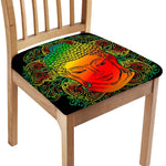 Reggae Buddha Print Chair Cushion Cover
