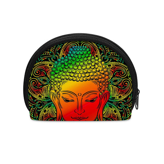 Reggae Buddha Print Coin Purse