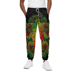 Reggae Buddha Print Cotton Pants