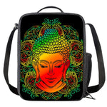 Reggae Buddha Print Crossbody Lunch Bag