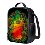 Reggae Buddha Print Crossbody Lunch Bag