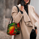 Reggae Buddha Print Double Strap Bible Bag