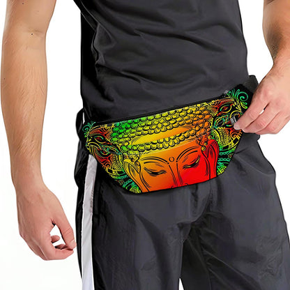 Reggae Buddha Print Fanny Pack