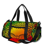 Reggae Buddha Print Gym Bag