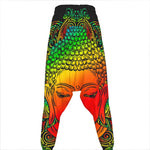 Reggae Buddha Print Hammer Pants