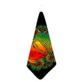 Reggae Buddha Print Hand Towel