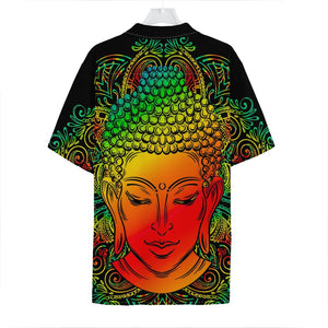 Reggae Buddha Print Hawaiian Shirt