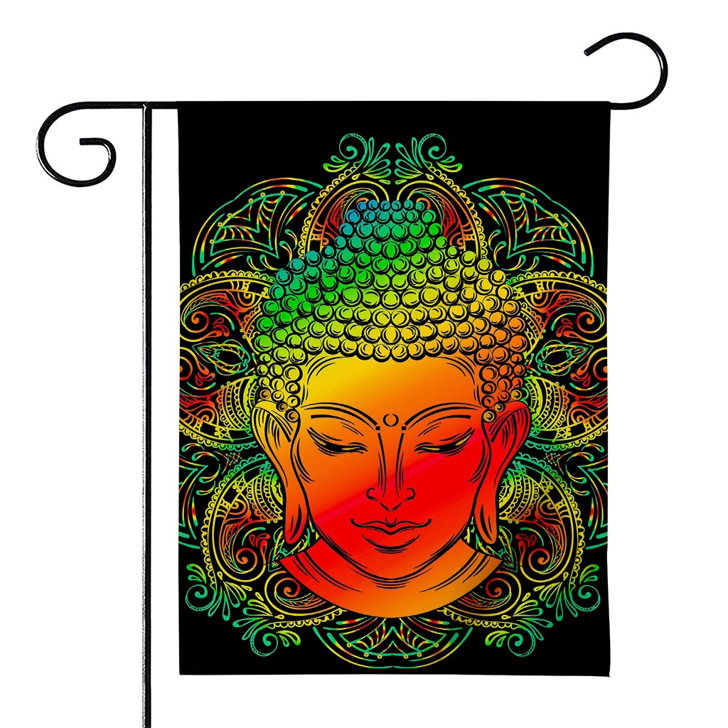 Reggae Buddha Print House Flag