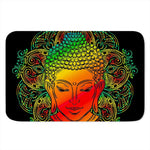 Reggae Buddha Print Indoor Door Mat