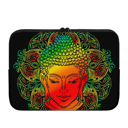 Reggae Buddha Print Laptop Sleeve
