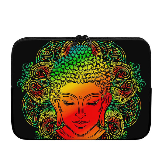 Reggae Buddha Print Laptop Sleeve