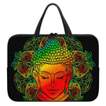 Reggae Buddha Print Laptop Sleeve With Handle