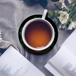 Reggae Buddha Print Leather Coaster Set