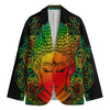 Reggae Buddha Print Men's Blazer