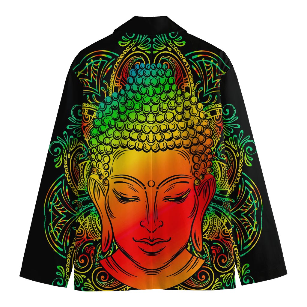 Reggae Buddha Print Men's Blazer