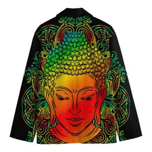 Reggae Buddha Print Men's Blazer