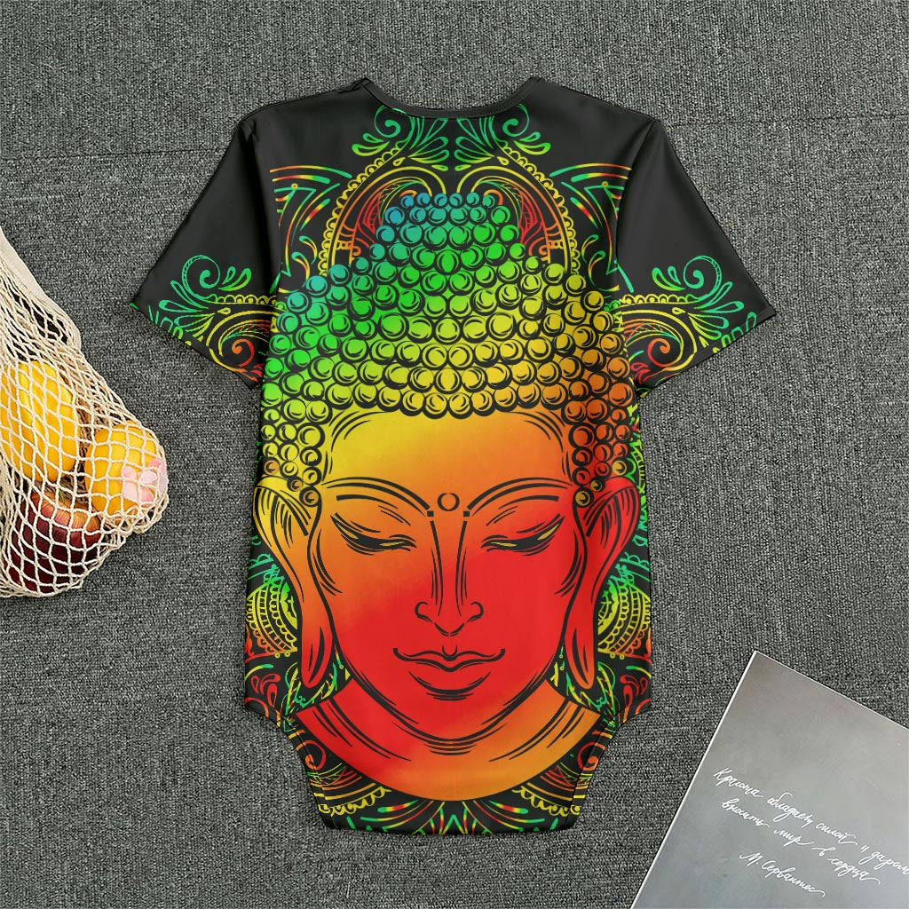 Reggae Buddha Print Men's Bodysuit