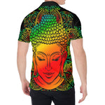 Reggae Buddha Print Men's Shirt