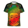 Reggae Buddha Print Men's Sports T-Shirt