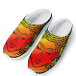 Reggae Buddha Print Mesh Casual Shoes