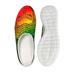 Reggae Buddha Print Mesh Casual Shoes