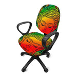 Reggae Buddha Print Office Chair Cover