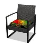 Reggae Buddha Print Outdoor Seat Cushion Cover